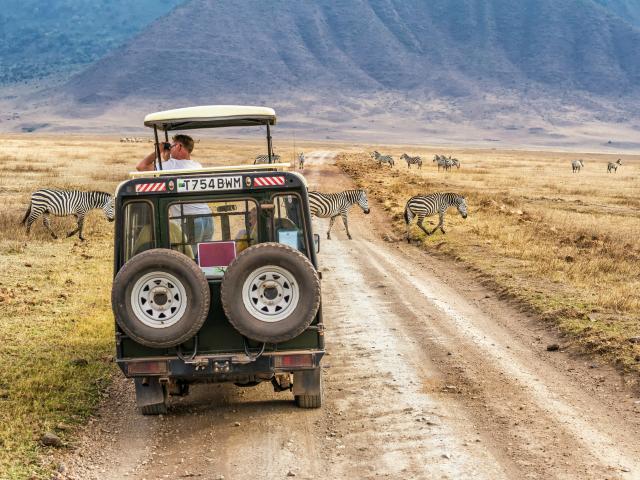 Safari in the crater