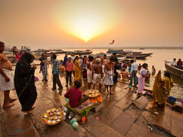 Contemplate the spiritual Ganges