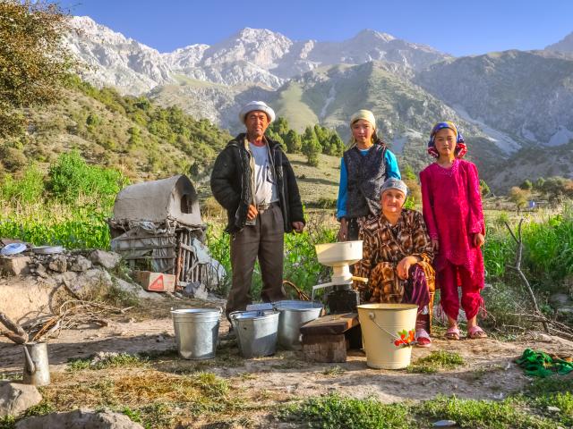 Stay with a local family