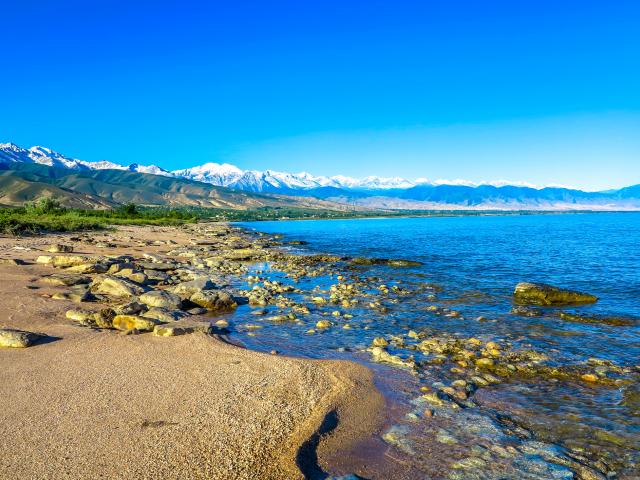 Relax on a Kyrgz Beach