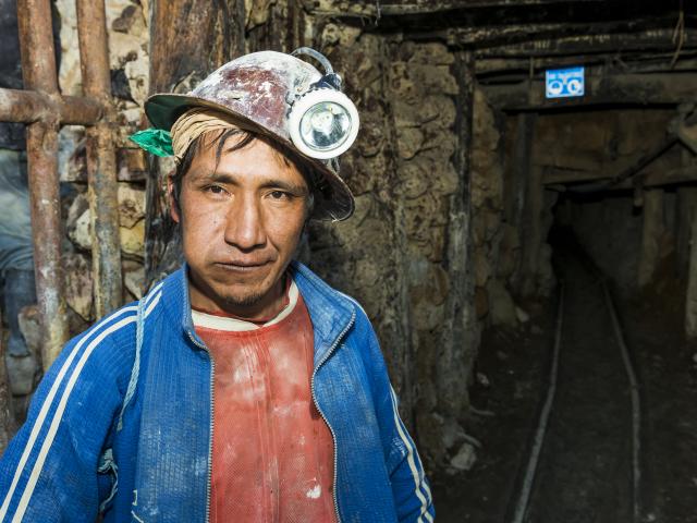 Descend into a silver mine