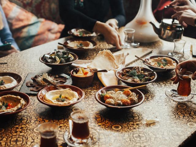 Enjoy a home-cooked meal