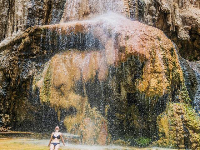 Relax in the Ma'in hot springs