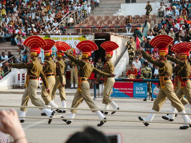 EXPERIENCE THE WAGAH BORDER CEREMONY