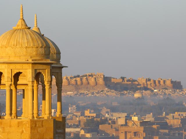Admire the architecture of the Golden City