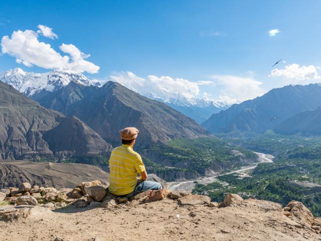 Take in the fabulous mountain views