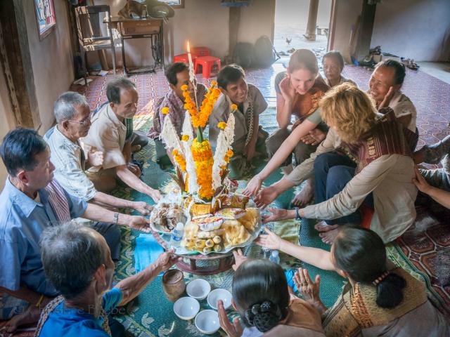 Receive a blessing from the elders