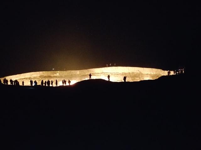 Darvaza Crater Camping