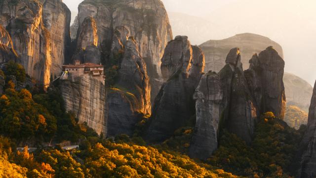 Climb the spectacular Meteora