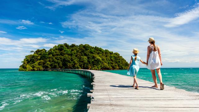 Indulge in a private island
