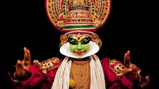 Take in an evening of Kathakali