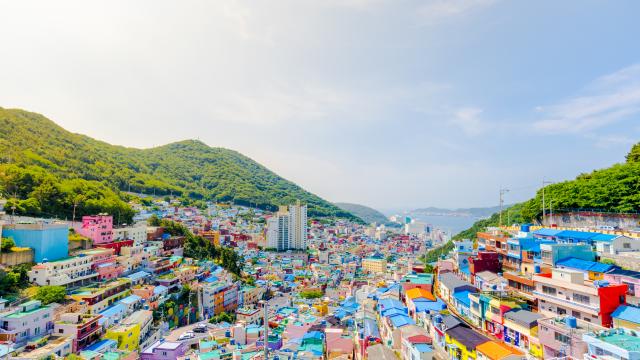 Explore colourful Gamcheon and vibrant Dakbatgol Mural Village