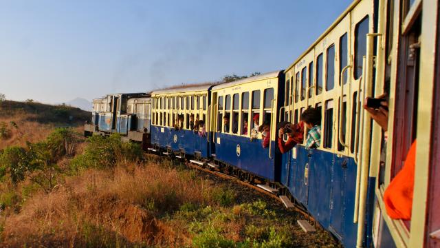 Jump on board a local train