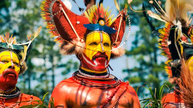 Experience a tribal gathering
