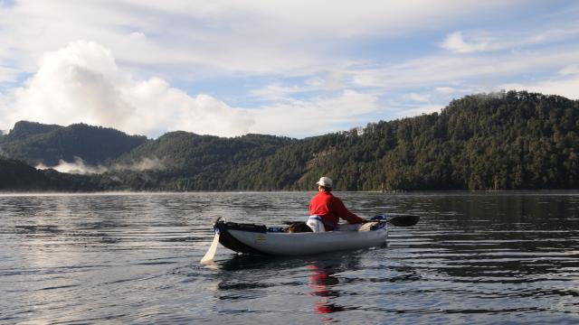 Kayak on the Iguazu River