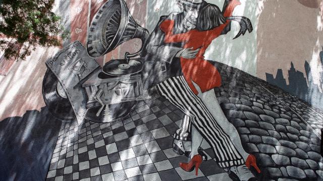 Dine at an evening tango show