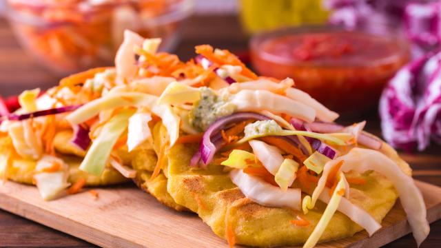 Taste El Salvadorean pupusas