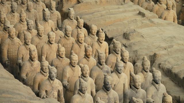 Admire the epic Terracotta Warriors
