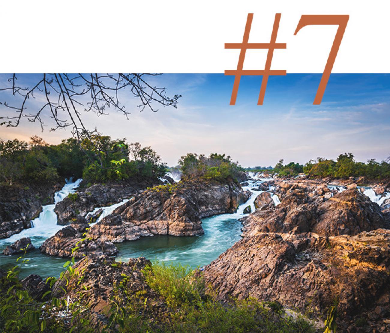 A river running through Cambodia