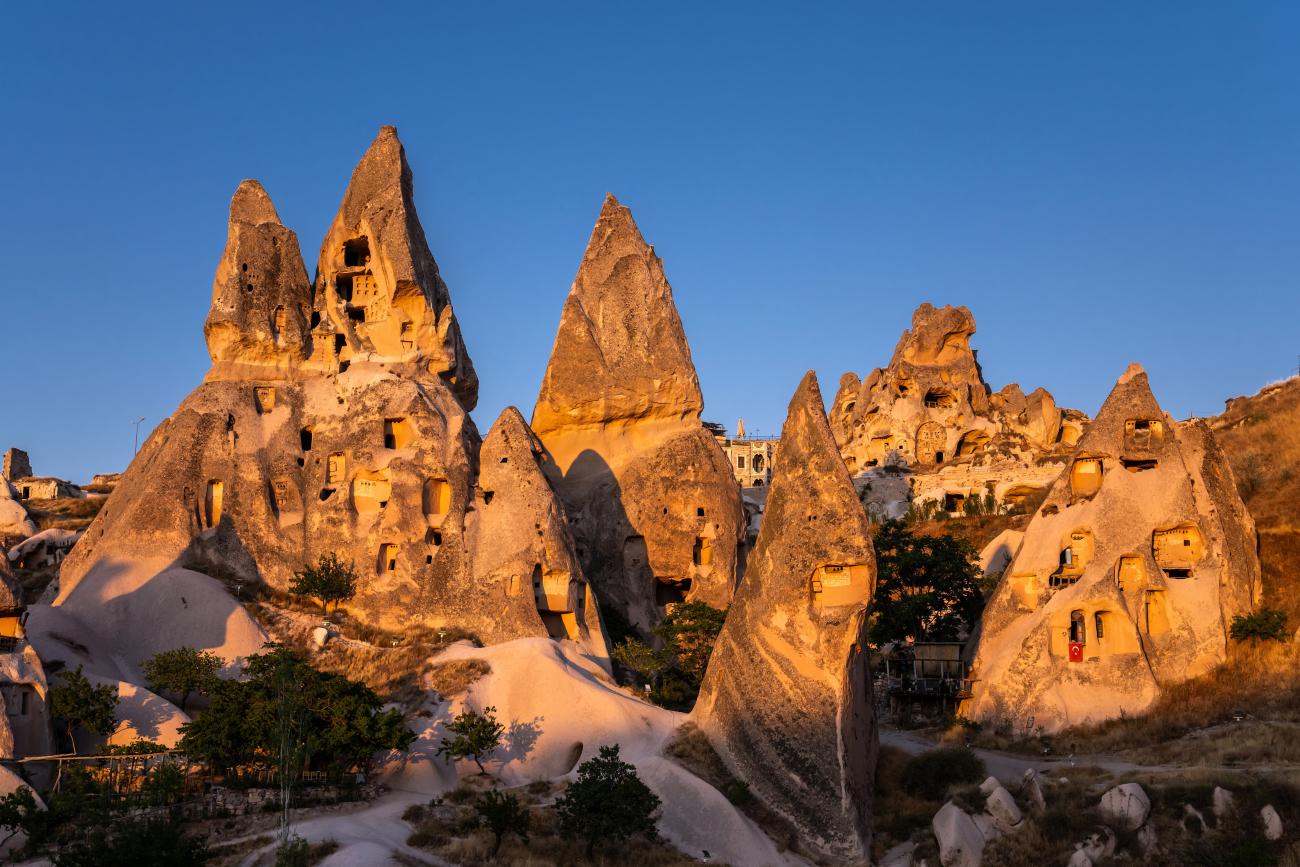 Fairy chimneys in Capaddocia, Turkey