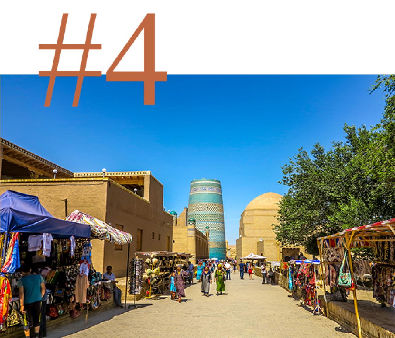 Uzbekistan traditional craft marketing Khiva 