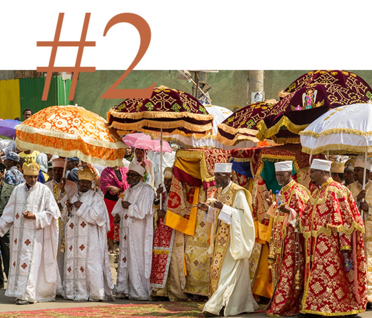 Timkat Festival in Ethiopia during January