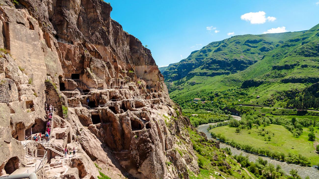 Visit Georgia's Vardzia caves