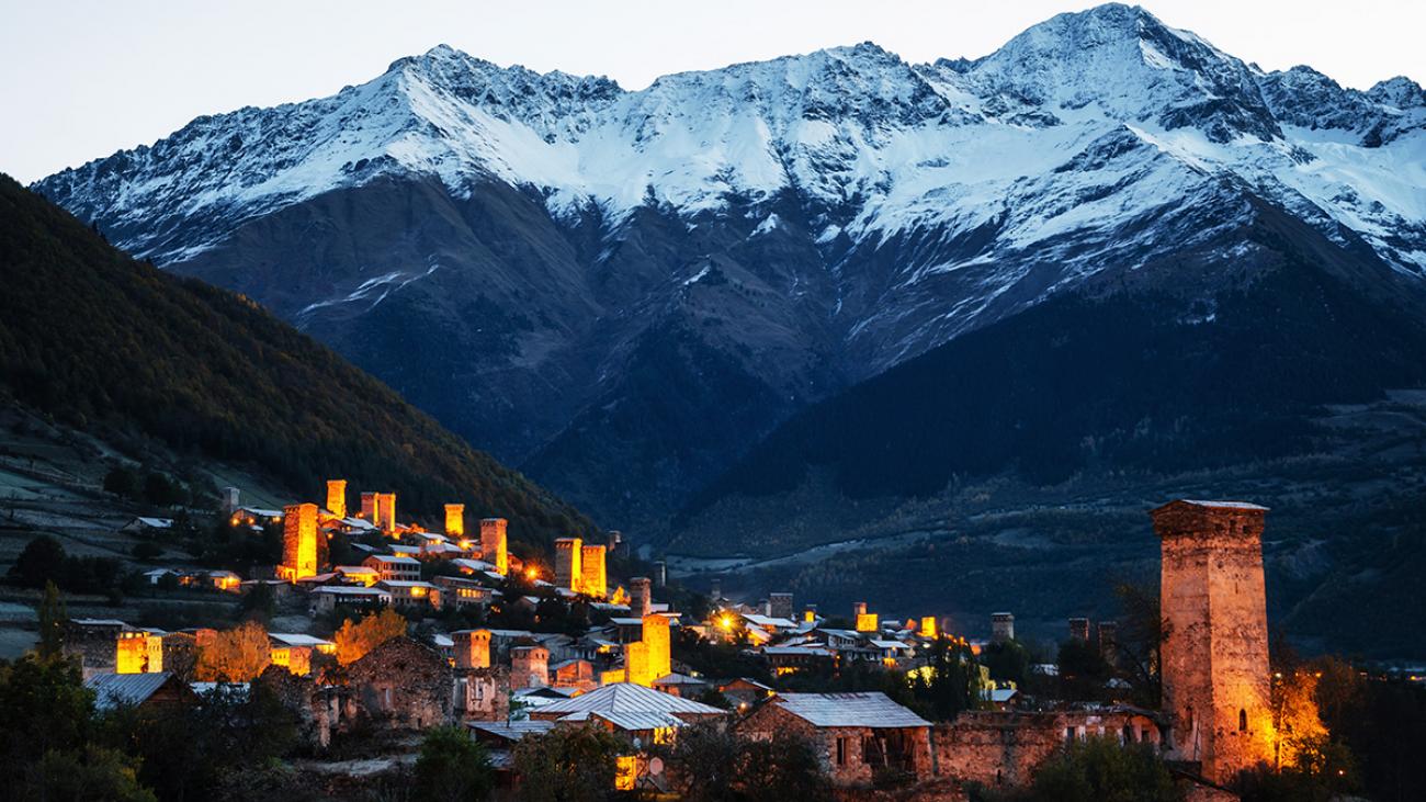 Visit Mestia town 