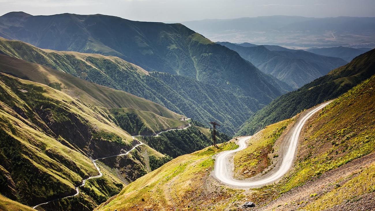 northern slopes of the Greater Caucasus Mountains