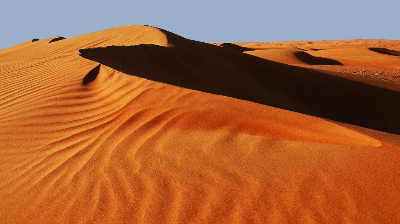 Camp in Wahiba Sands