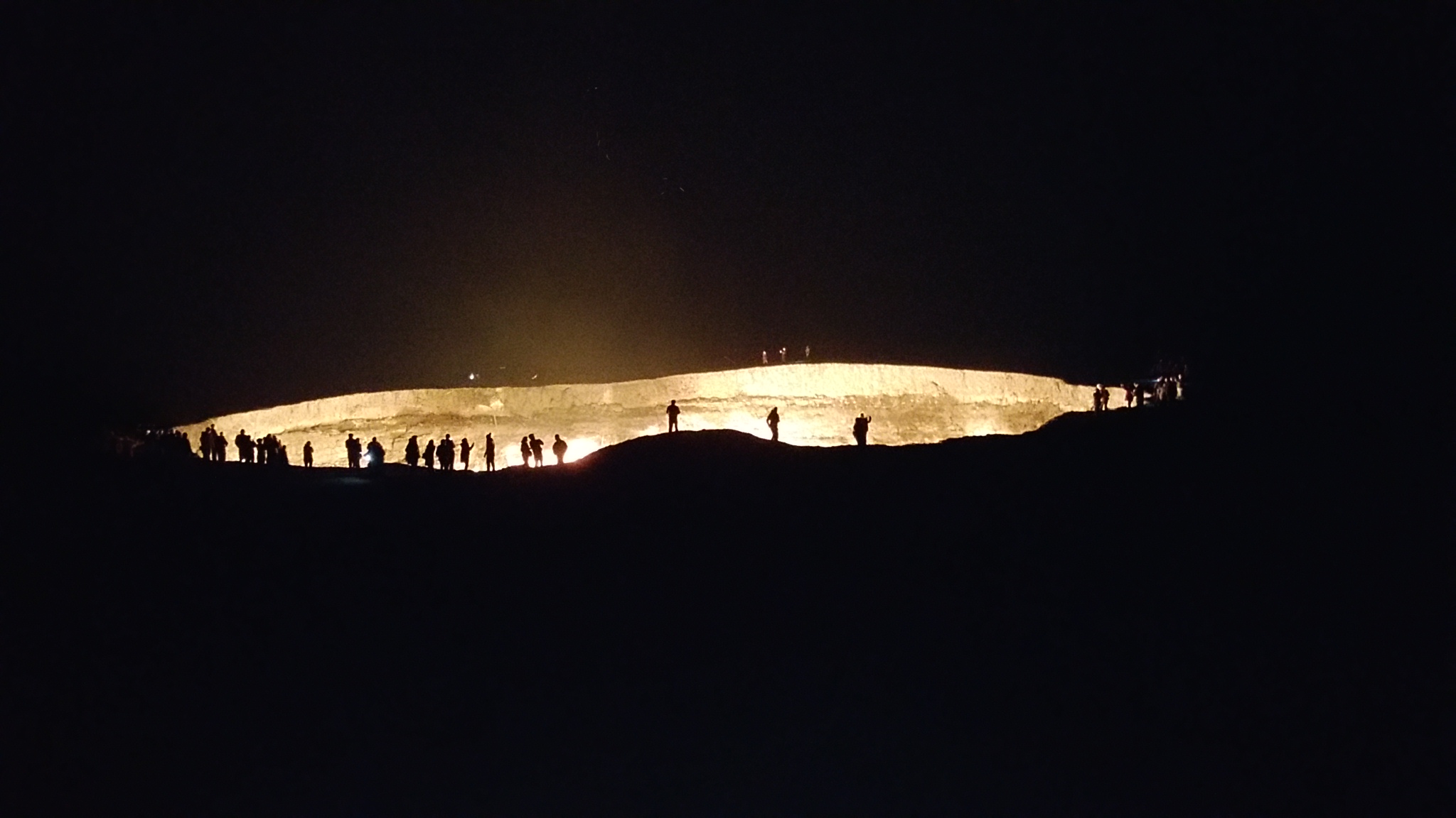 Darvaza Crater Camping