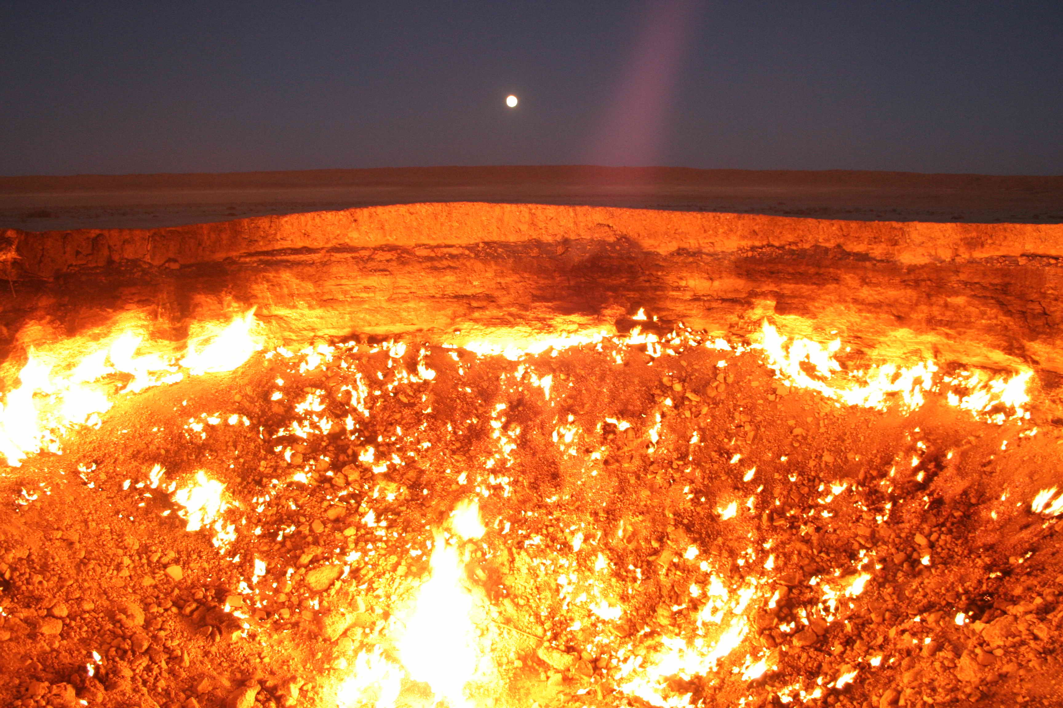 Darvaza Crater Camping